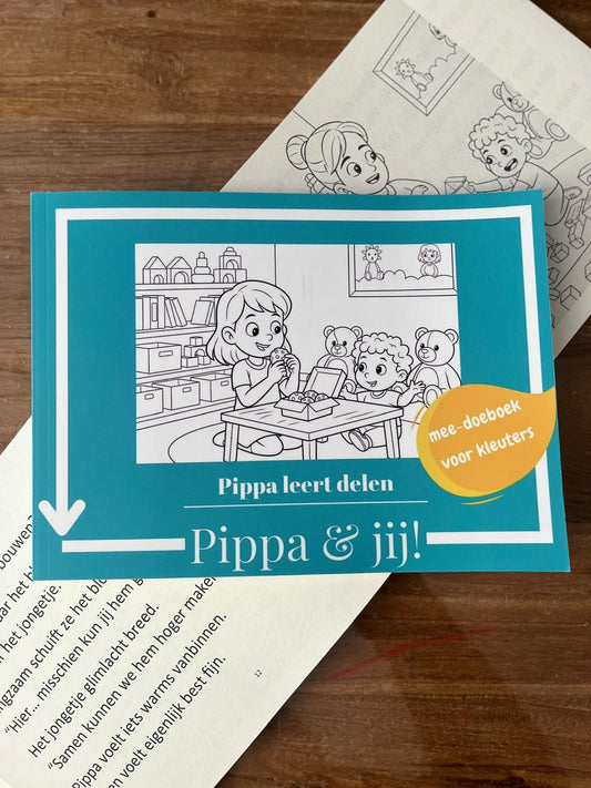 Pippa leert delen